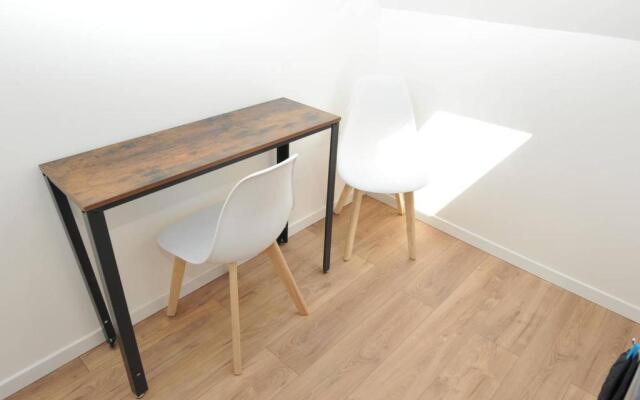 Vue sur les toits, 35m2 hyper centre Honfleur