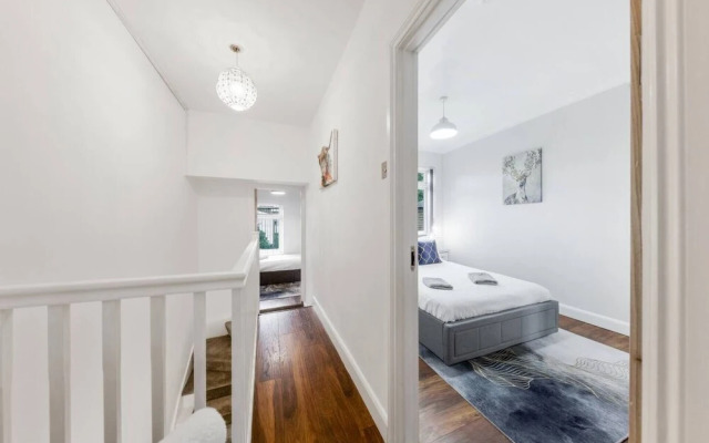 Home Away From Home With an Indoor Fireplace!