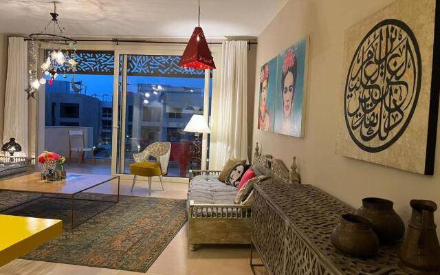 Lovely 1 bedroom at Mangrouvy Gouna & Beach access