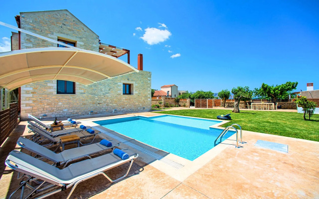 Cretan Sunrise Villa with Heated Pool