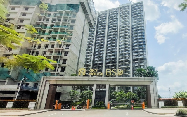 Homey 2Br For 3 Pax At Sky House Bsd Apartment — 2-star hotel in Legok