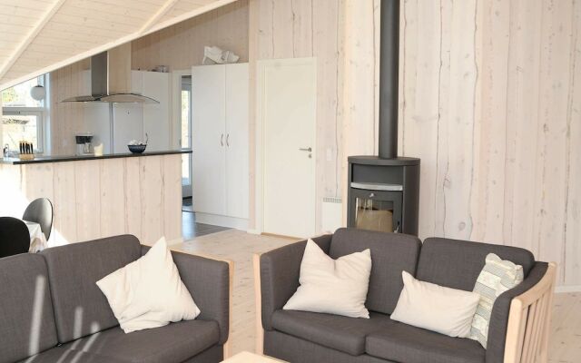 Modern Holiday Home in Borkop With Whirlpool