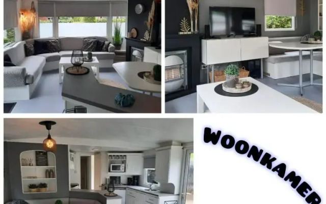 Chalet op vakantiepark Bergumermeer