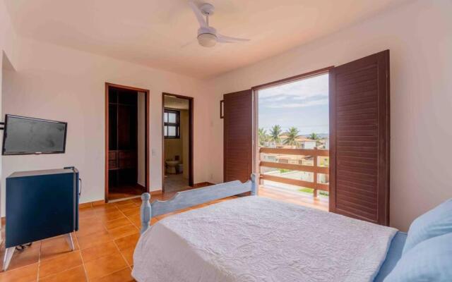 Casa Beira Mar, 4 Quartos, piscina, Wi-Fi 350MB