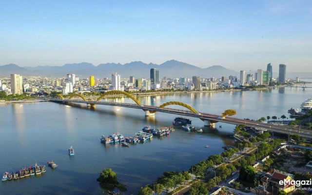Sena home 3rd-Overlooking Danang Dragon bridge-Han river