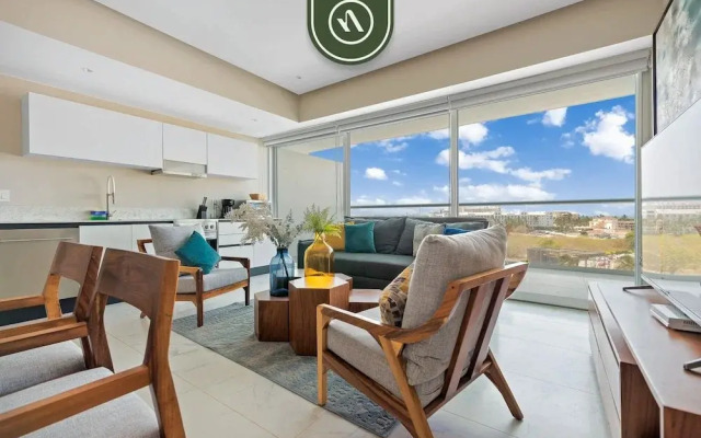 New 2BR APT - Beach Access - Pool - GYM - Jacuzzi