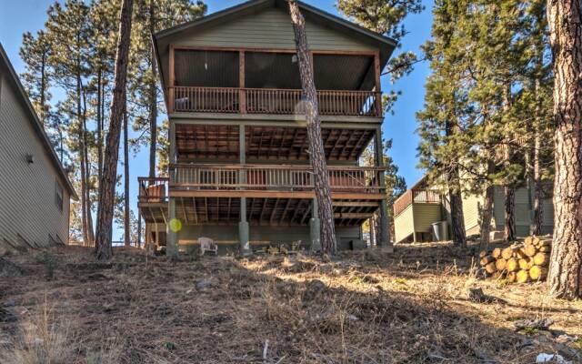 Ruidoso Cabin w/ Hot Tub & Mtn Views!