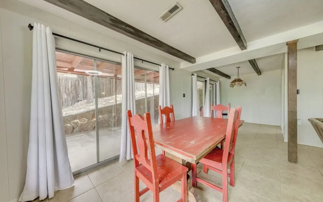 Ruidoso Vacation Rental w/ Spacious Deck