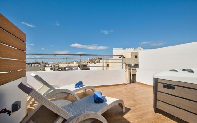 Tower Road Central Sliema Modern Apartments and Duplex Penthouse by ShortletsMalta