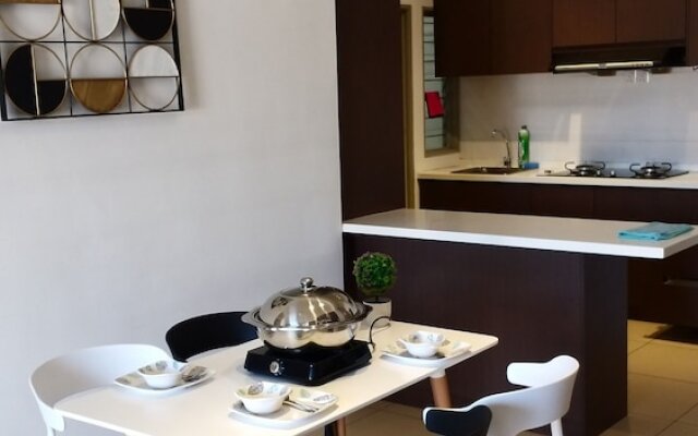 Misty Wonderland Next to Night Market