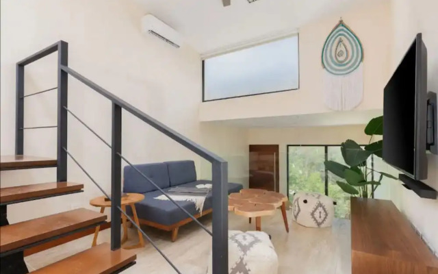 Luxury Penthouse in Aldea Zama, private pool and rooftop, 24 7 security in a gated community