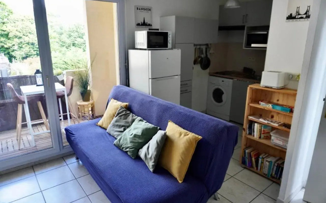 Studio dans résidence avec piscine