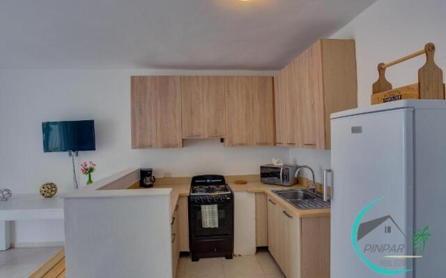Close To The Beach! Pink Apartment,2Br,2Bt