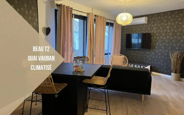 Perpignan Vauban magnifique T2 avec balcon