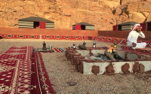 Wadi rum open view camp