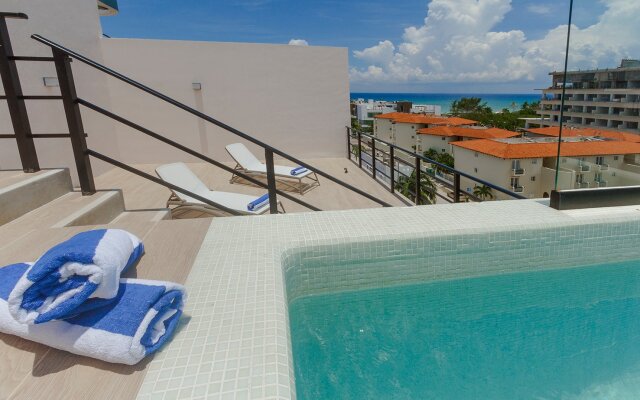 Entire Modern Apartment 2 min Walk to the Beach Private Rooftop Pool