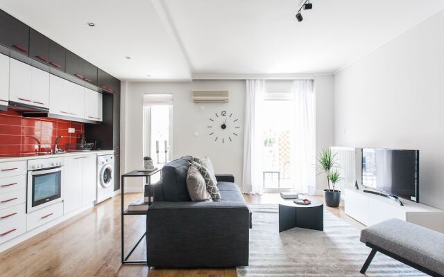 Upstreet Bright 1Bd Apt In Chalandri