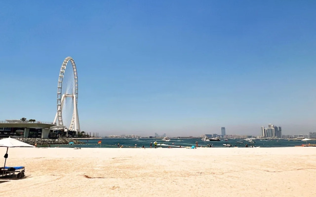 Stylish Address JBR 3BR w Ain Dubai View