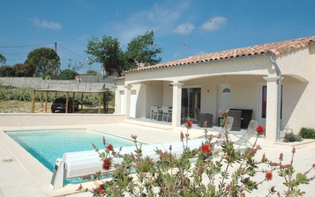 Serene Holiday Home in Les Mages With Balcony