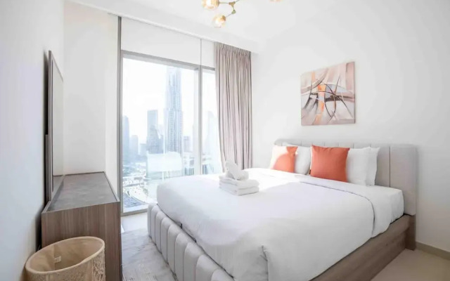 Regal 3BR Maid w Burj Khalifa View Balcony