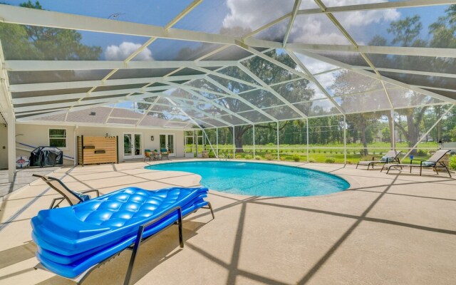 Cozy Ocala Retreat w/ Pool, Screened Lanai!