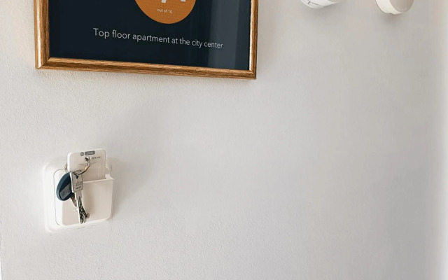 Top floor apartment at the city center