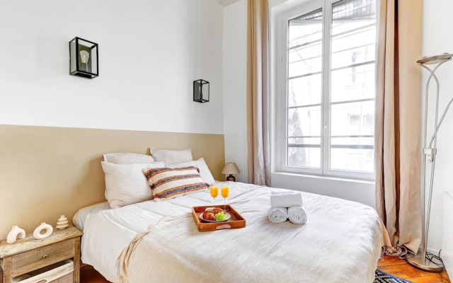 Modern 1BR For 4 By Centre Pompidou