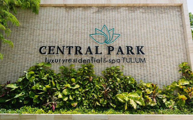 Modern studio spa & gym at Central Park Tulum