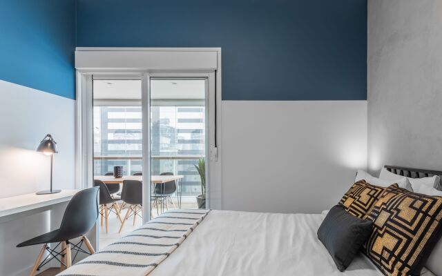 Apartamento estiloso com varanda| Vila Olímpia