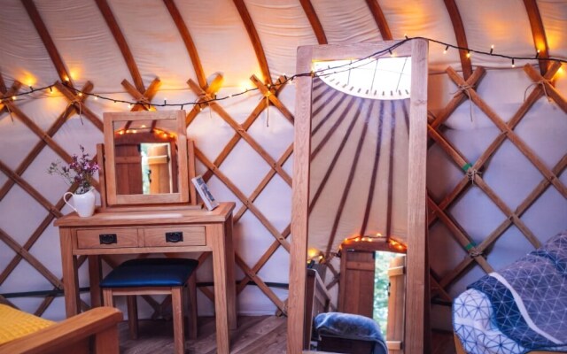 The Yurt at Hollands Farmhouse - Campsite