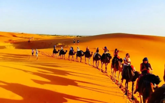 Camel Trek Bivouac in Merzouga