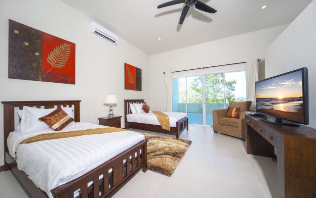 View Peche Villa 8 Bed 180 Degree Views across the Andaman Sea