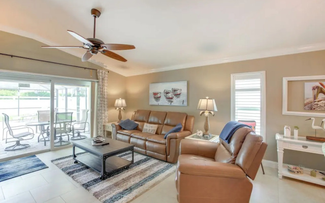5 Mi to Fort Myers Beach: Home w/ Heated Pool!