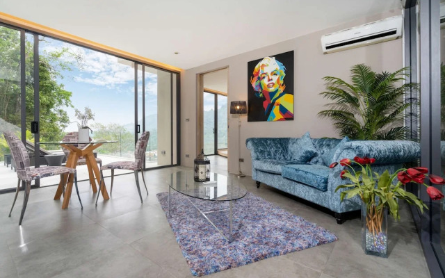 Open Hill View 3BR Natural Park Villa 1