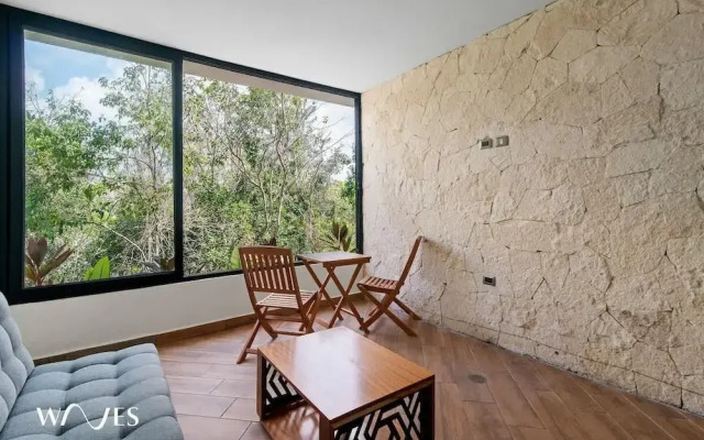 Spacious Loft W/garden View Pool + Jacuzzi GYM