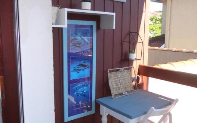 Studio Océan avec terrasse cœur de ville