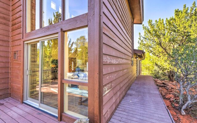 Mountain-view Deck: Bright Sedona Home