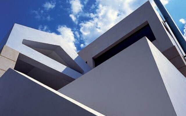 Minimal Blue Villa