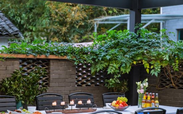 AnJiYunshangxi·Starry Sky Paradise·Mountain Luxury Hot Spring Resort VILLA Small Courtyard – Outside – Huzhou