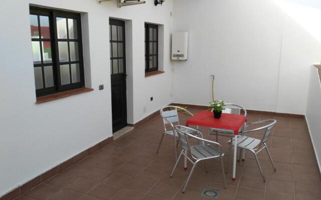 Apartamento con terraza privada y barbacoa