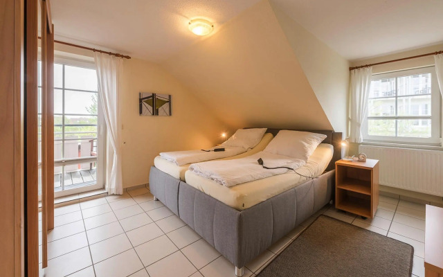 Apartment in Friedrichskoog-Spitz with a balcony