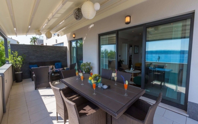 Modern Home With Private Pool and Terrace With sea View