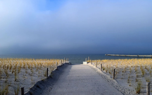 Huebsche Ferienwohnung in Lubmin mit Blick auf Ruegen