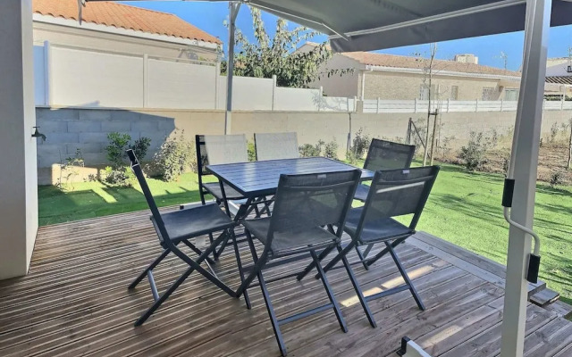 Maisonette With Terrace/garden in Valras-plage