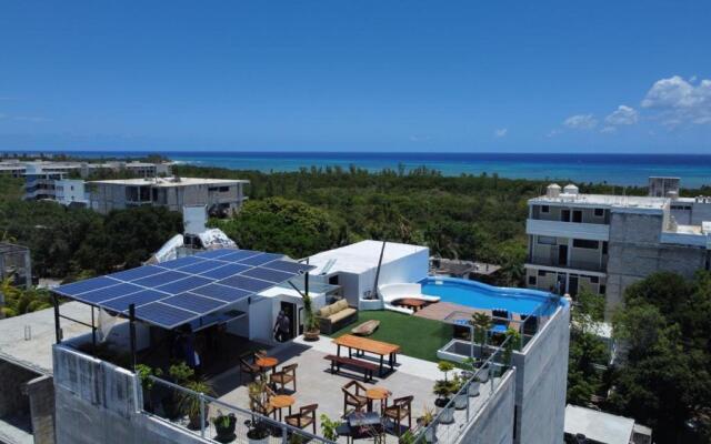 Ocean and city view rooftop, apartment 2BR 303