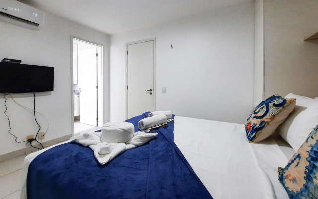 VG Sun Cumbuco 2 Suítes 6 Pessoas Maq Lavar WiFi by DM Apartments