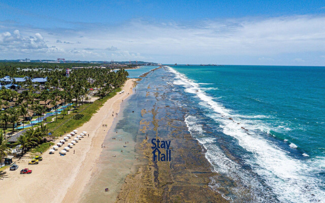 Bangalô 4qts-Beira-Mar nas Piscinas Naturais-SH034