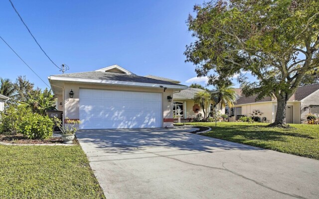 Luxury Cape Coral Home w/ Pool & Canal Views