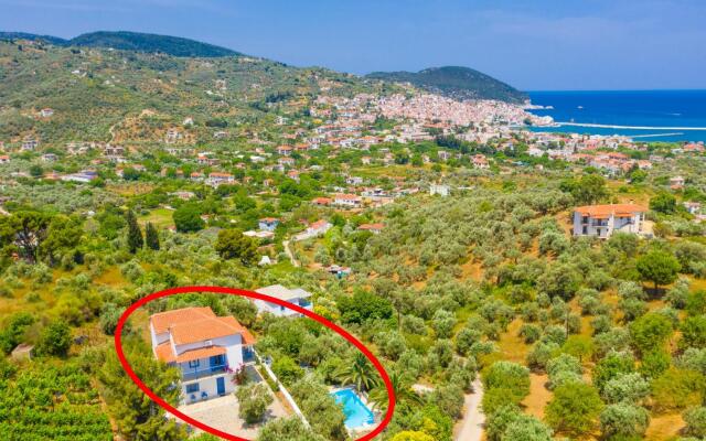 Villa Ourania Large Private Pool Sea Views A C Wifi - 1491