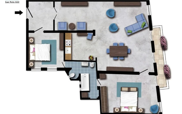 Venice Grand Canal Terrace